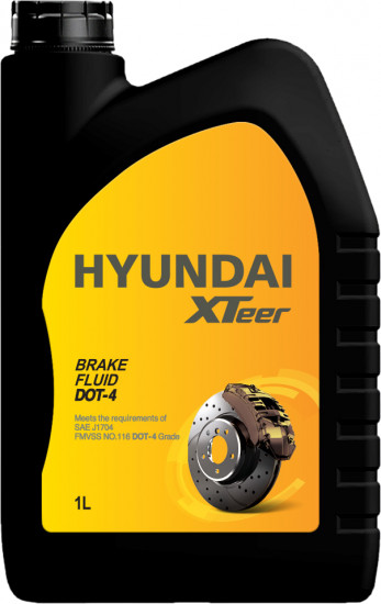 Жидкость тормозная Hyundai XTeer Brake Fluid DOT-4