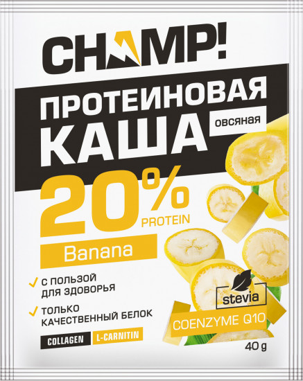Каша протеиновая «Банан с коэнзимом Q10»