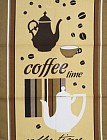 Полотенце вафельное "Coffee time" (45х60)