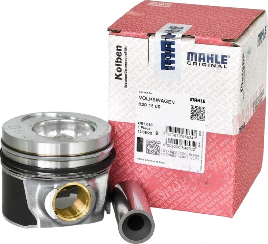 Поршень с кольцами Mahle 028 19 00