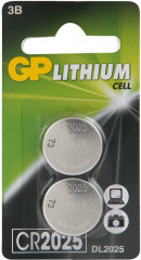 Набор батареек GP Lithium CR2025