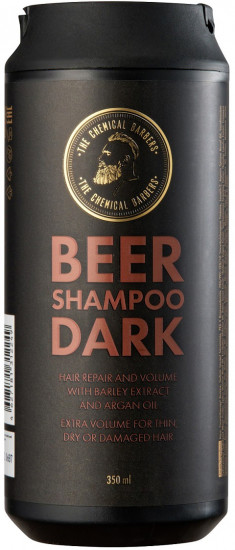 Шампунь восстанавливающий с аргановым маслом «Beer shampoo Dark»