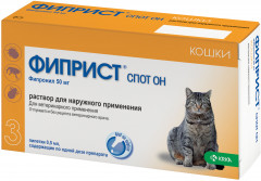 Капли на холку от блох и клещей