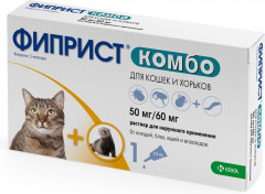 Капли на холку от блох и клещей