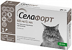 Капли для кошек от блох, клещей и гельминтов «Селафорт»