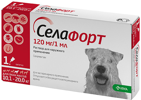 Капли для собак от блох, клещей и гельминтов