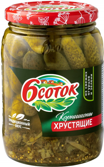 Корнишоны хрустящие