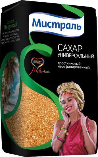 Сахар тростниковый нерафинированный