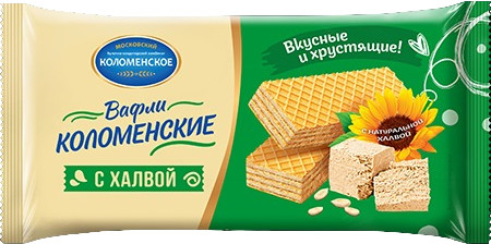 Вафли с халвой «Коломенские»