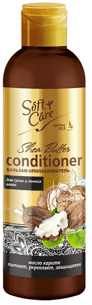 Бальзам-ополаскиватель для сухих и ломких волос | Soft Care | Romax