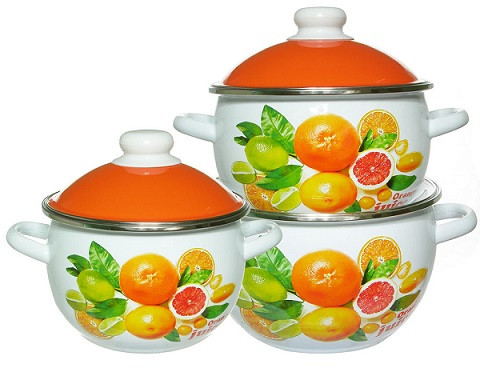 Набор кастрюль «Orange»