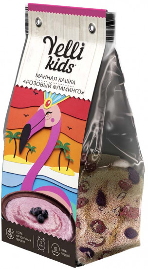 Кашка манная «Розовый фламинго»
