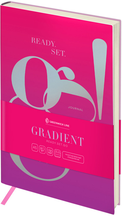 Ежедневник «Ready. Set. Go» | Gradient | Greenwich Line