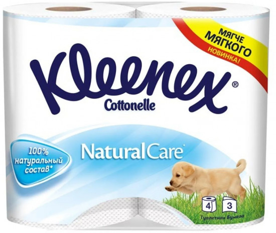 Туалетная бумага «Natural Care»