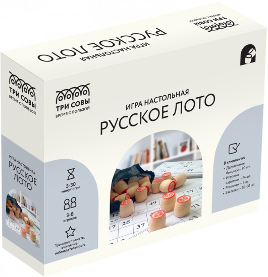 Игра настольная «Русское лото»