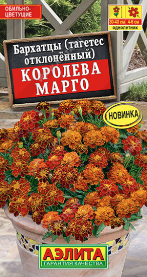 Бархатцы «Королева Марго отклоненные»