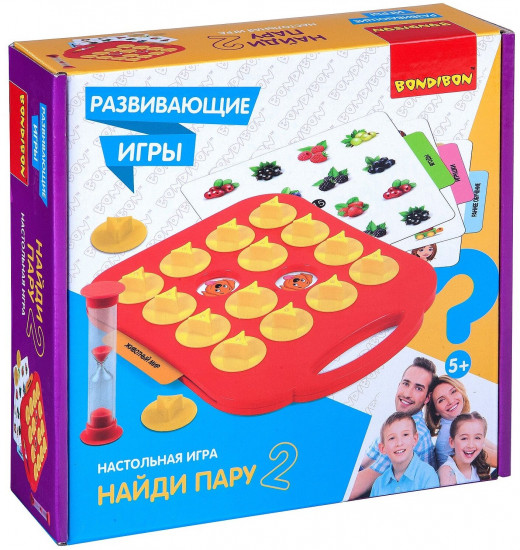 Игра настольная «Найди пару 2»