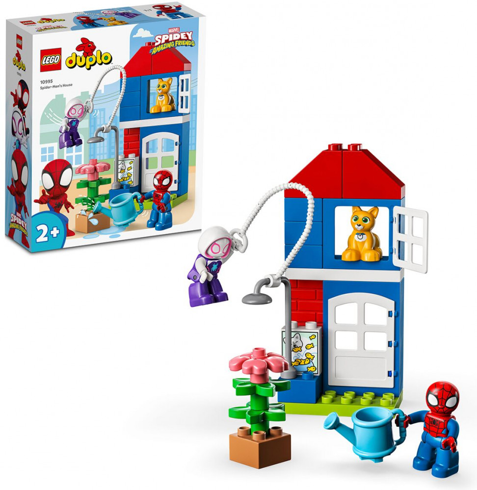 Конструктор Duplo 10995 Дом Человека-паука. Spider-Man's House | LEGO Duplo | LEGO