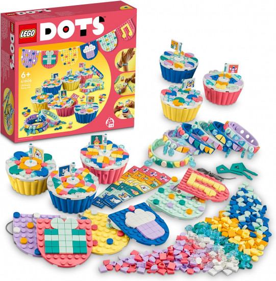 Конструктор LEGO® DOTS 41806 Набор для вечеринок. Ultimate Party Kit