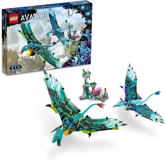 Конструктор LEGO® Avatar 75572 Первый полёт Джейка и Нейтири на банши. Jake & Neytiri’s First Banshee Flight