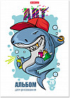 Альбом для рисования «Crazy Shark»