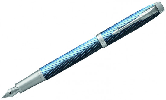 Ручка перьевая «IM Premium Blue Grey CT»