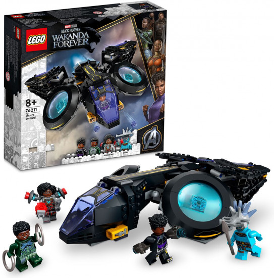 Конструктор LEGO® Marvel 76211 Солнечная птица Шури. Shuri's Sunbird