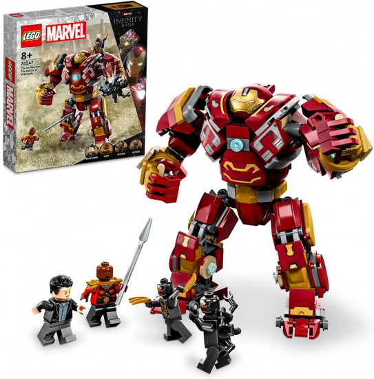 Конструктор LEGO® Marvel 76247 Халкбастер: Битва за Ваканду. The Hulkbuster: The Battle of Wakanda