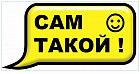 Наклейка на машину «Сам такой»