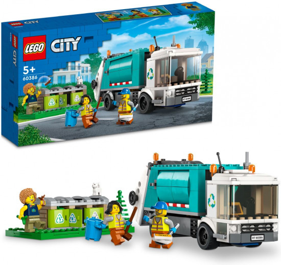 Конструктор LEGO® City 60386 Мусоровоз. Recycling Truck