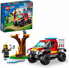 Конструктор City 60393 Спасательный пожарный внедорожник. 4x4 Fire Truck Rescue