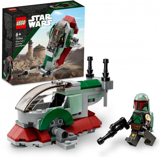 Конструктор LEGO® Star Wars 75344 Звёздный корабль Бобы Фетта. Boba Fett's Starship™ Microfighter