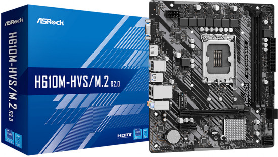 Материнская плата ASRock H610M-HVS/M.2