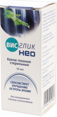 Капли глазные «Висглик Нео»