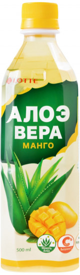 Напиток на основе алое со вкусом манго