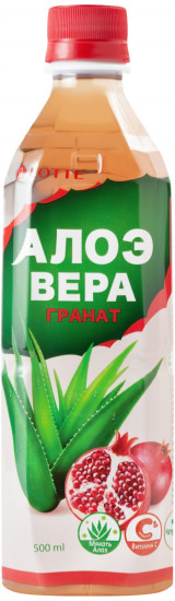 Напиток на основе алое со вкусом граната