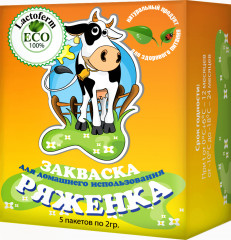 Закваска «Ряженка»