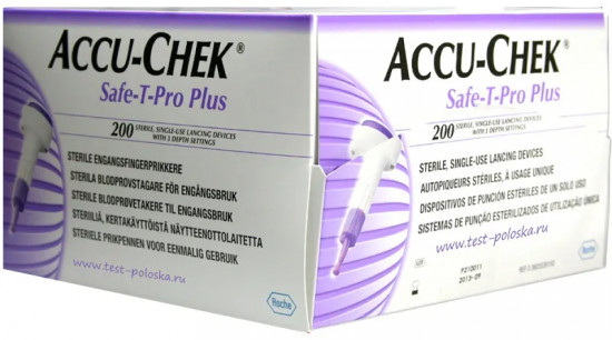 Ланцет «Safe-T-Pro Plus»