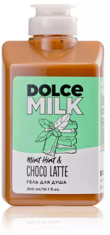 Гель для душа «Mint Hint & Choco Latte» | Dolce Milk