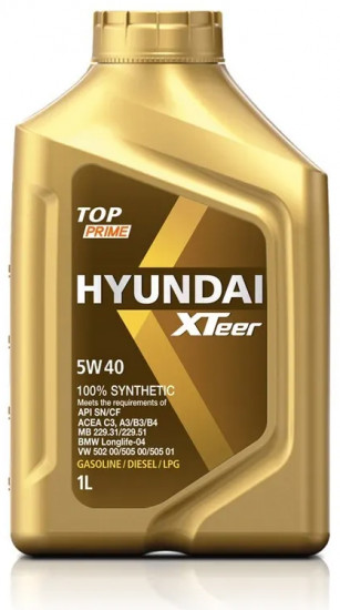 Моторное масло Hyundai XTeer TOP 5W40