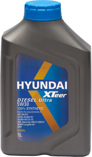 Моторное масло Hyundai XTeer Diesel Ultra 5W30