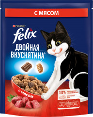 Корм для кошек с мясом «Двойная вкуснятина»