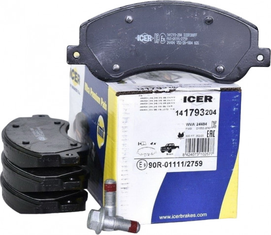 Колодки тормозные Icer 141793204
