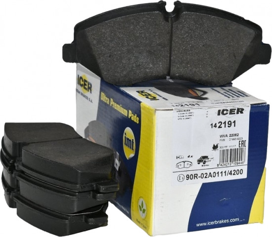 Колодки тормозные Icer 142191
