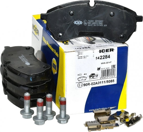 Колодки тормозные Icer 142284