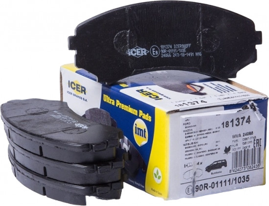 Колодки тормозные Icer 181374
