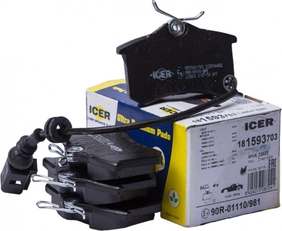 Колодки тормозные Icer 181593703
