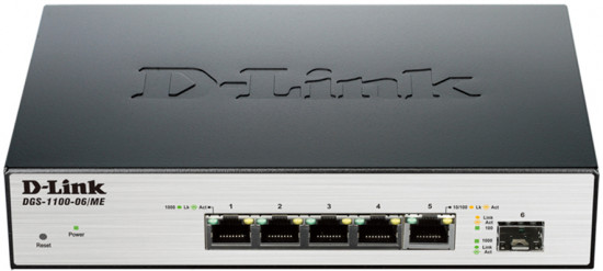 Коммутатор D-Link DGS-1100-06/ME/A1B