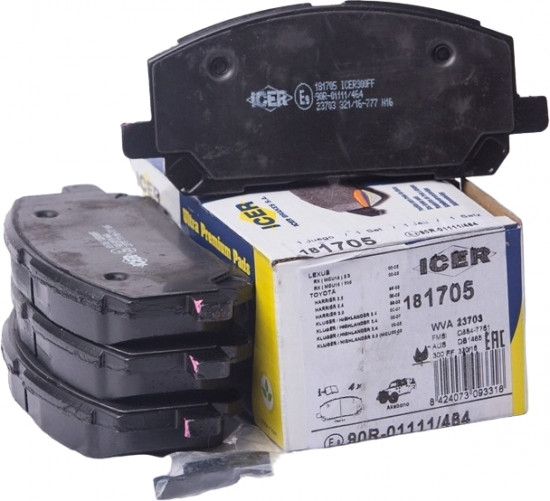 Колодки тормозные Icer 181705