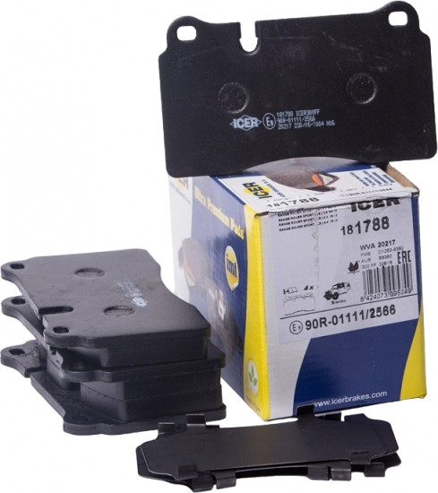 Колодки тормозные Icer 181788